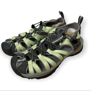 Keen Whisper Nile/Neutral Gray Water Hiking Sandals Size 7 Womens
